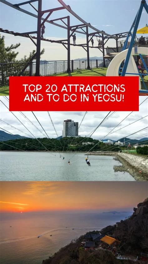 Top 20 Best Attractions And Things To Do In Yeosu Cities In Korea