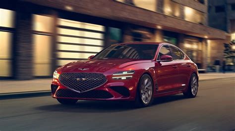 2022 Genesis G70 Facelift Gets Sport Mode And Awd With Drift Mode