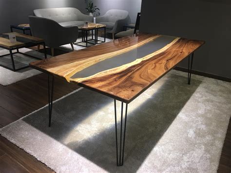 Only 1 available and it's in 2 people's carts. Natural Edge / Live Edge (Resin Dining Table) RDT-A-230L - Wood Studio