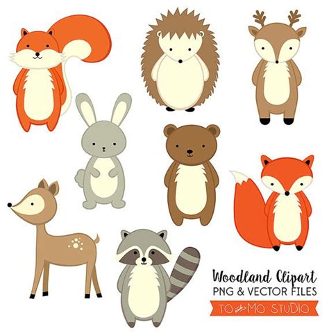 Baby Forest Animal Clipart 20 Free Cliparts F5c