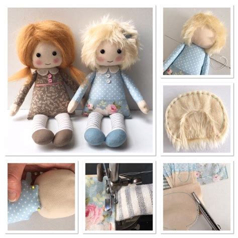 Pattern For Cloth Doll Rag Doll Pattern Pdf Make Your Own Rag Doll By