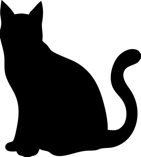 Famous Free Printable Cat Silhouette References Peepsburghcom