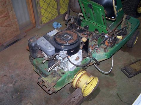 John Deere 165 Hydro Engine Swap My Tractor Forum