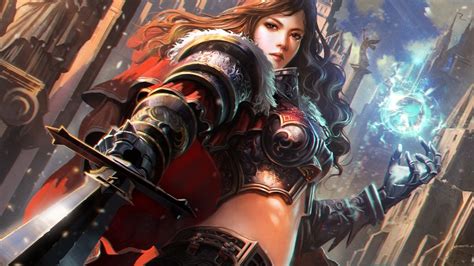 Fantasy wallpapers and art backgrounds in hd, 4k, 5k and 8k resolution. Fantasy Women Warriors Wallpaper (83+ images)