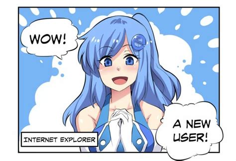 Internet Explorer Reimagined As A Sad Anime Girl Will Break Your Heart