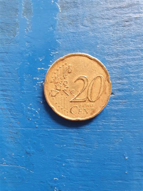 20 Euro Cent Coin Etsy
