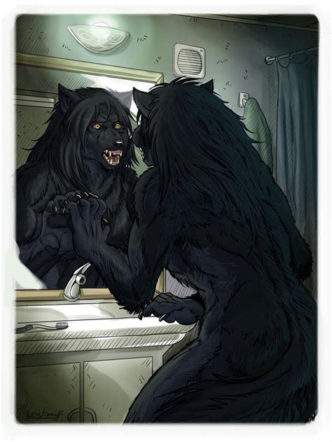 Lycanthrope Club Book I Teaser 1 Colored Lycanthrope Furry Art Werewolf Art