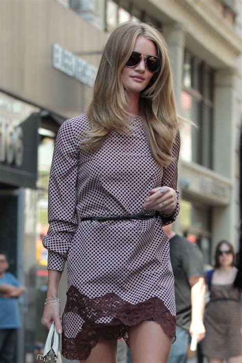 Rosie Huntington Whiteley Looking Very Sexy In Mini Dress Outdoor In