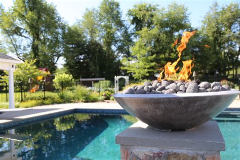 Automated systems can be operated remotely from any pool operating system (pti transformer panel required) decorative media options available; Fire Bowls | Outdoor Fire Bowls | Mt Airy, Clarksville ...
