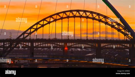 Millennium And Tyne Bridges Gateshead Newcastle Upon Tyne