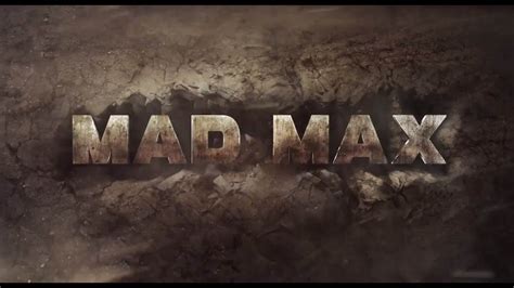 Mad Max Trailer Youtube