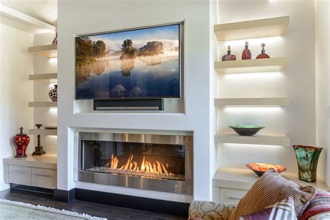 Elegant Living Room Fireplace Design Living Room Designs