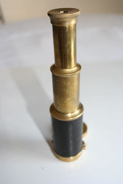 Vintage Handheld Brass Telescope Monocular Catawiki