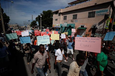Crise Politique En Haïti Lonu Fait état Dune Situation Humanitaire