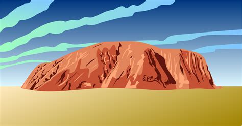 In recent years, uluru has also become important for new age practitioners. Clipart - Ayers Rock (Australia)