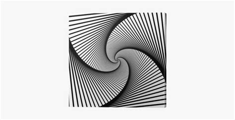 Cuadro En Lienzo Líneas Espirales Abstractas En Blanco Blanco Dibujo