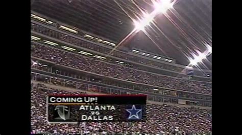 1999 09 20 Atlanta Falcons Vs Dallas Cowboys Youtube