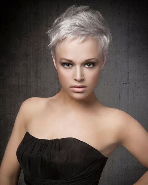 super short haircuts for fine hair