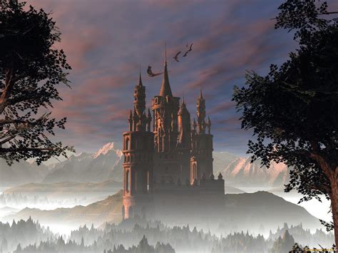 Темный замок арт фото