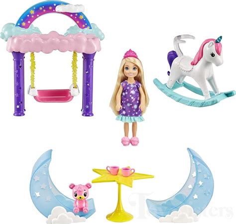 20202021 Barbie Dreamtopia Chelsea And Fairytale Swing Playset Gtf50