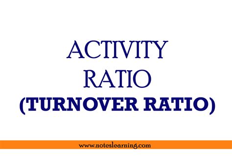 Receivable Turnover Ratio Archives Notes Learning