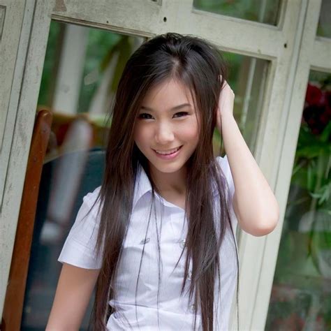 Thaigirls On Twitter タイのピッティ タイ 女子大生 素人 パッツン モデル Pretty