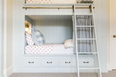 2428 Establish Design Bunk Beds Built In White Oak Floors Bunks