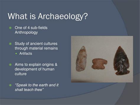 Ppt Archaeology Archaeology Introduction Powerpoint Presentation 62c