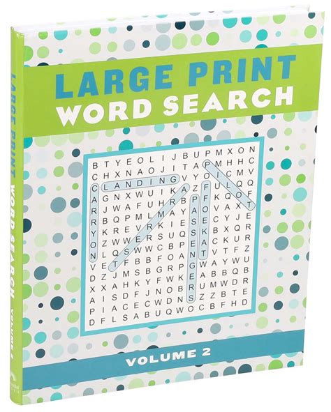 Large Print Word Search Volume 2 Book By Editors Of Thunder Bay Press