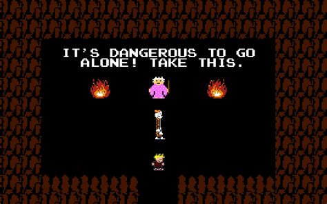Image 547662 Its Dangerous To Go Alone Take This Know Your Meme