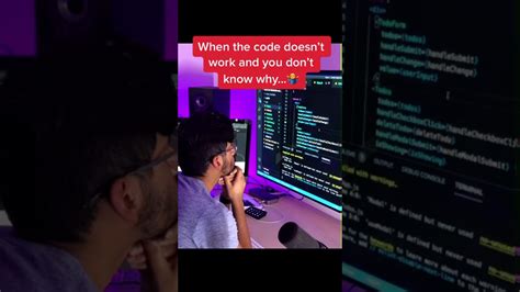 When Your Code Works Vs When It Doesnt Shorts Youtube