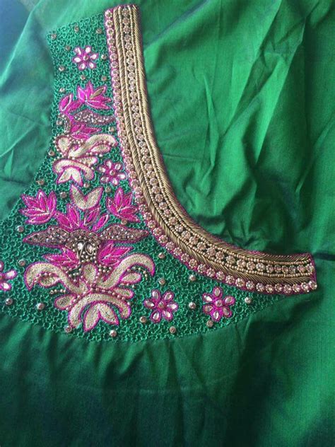 1000 Images About Heavy Maggam Work Blouses On Pinterest
