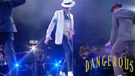 Michael Jackson Oslo Dangerous Tour Smooth Criminal 1992