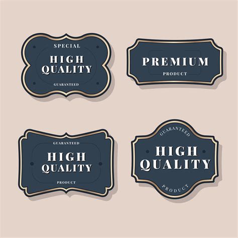 Vintage Label Collection Download Free Vectors Clipart Graphics