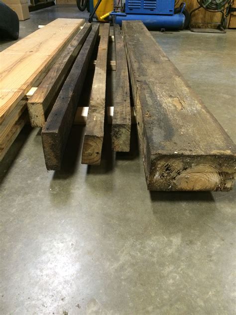 4x8 Pine Beam And 2x4 Pine Studs These Are Actual Dimensions Unlike