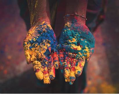 Holi Colors Background Wallpapers Hand 4k Ultra