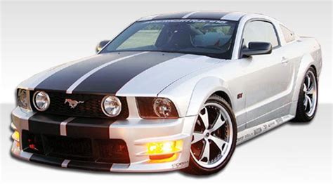 2005 2009 Ford Mustang Duraflex Gt500 Wide Body Kit 10pc 104952