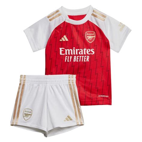 Arsenal Baby Home Kit 202324 Official Adidas Infant Kit