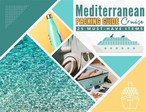 What To Pack For A Mediterranean Cruise 25 Must Have Items
