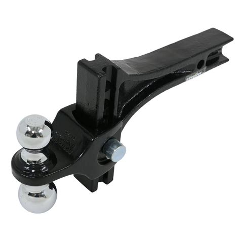 Pro Series Adjustable 2 Ball Mount For 2 Hitches 5 78 Drop 4 58