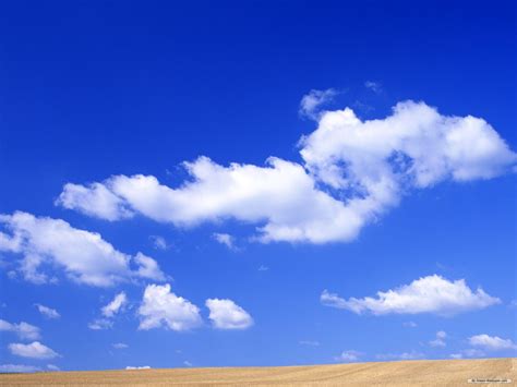 Blue Sky And Clouds Wallpaper Wallpapersafari