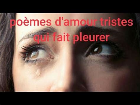 Po Mes D Amour Triste Qui Fait Pleurer Youtube