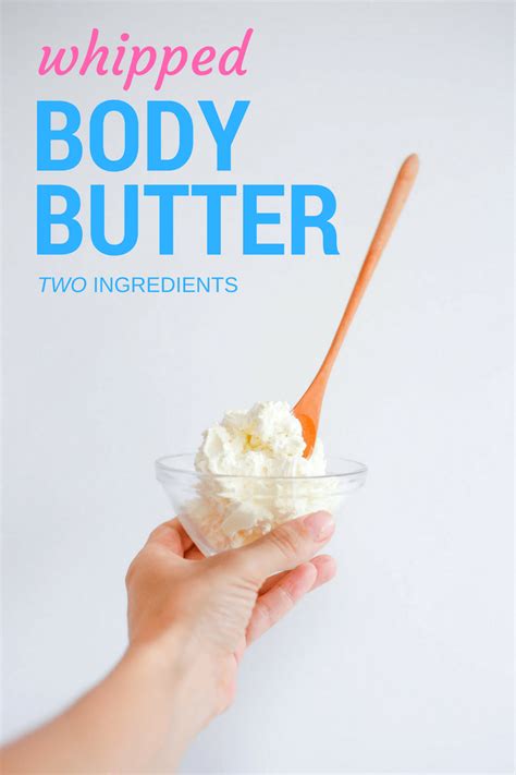 Homemade Whipped Body Butter Recipe Little Green Dot