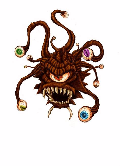 Beholder By Ronaldosantana Dandd Dungeons And Dragons Dungeons And