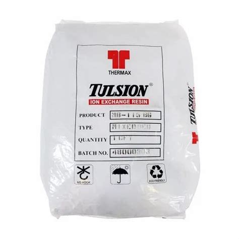 Powder Thermax Tulsion Mb 115 Mixed Bed Deion Resin For Industrial