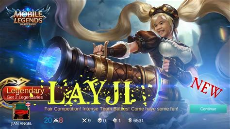 Mobile Legends Layji New Character Youtube