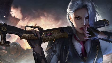 Wallpaper Of Ashe Overwatch Video Game Background And Hd Image