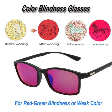 Bp 032 1 Pcs Mini Size Color Weakness Correction Glasses Color Blind Sunglasses Ebay