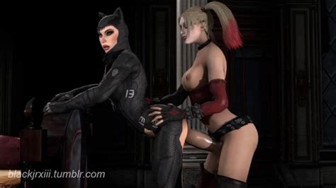 Futa Harley Quinn Fucks Catwoman 2 Minute Loop 720p