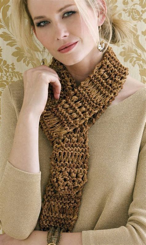 I am creating the ultimate knitting stitch library. Free Knitting Pattern for Easy Paulette Drop Stitch Scarf ...